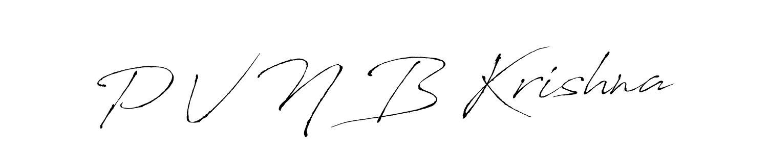 Make a beautiful signature design for name P V N B Krishna. Use this online signature maker to create a handwritten signature for free. P V N B Krishna signature style 6 images and pictures png