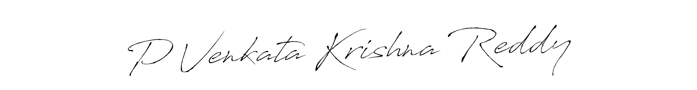 P Venkata Krishna Reddy stylish signature style. Best Handwritten Sign (Antro_Vectra) for my name. Handwritten Signature Collection Ideas for my name P Venkata Krishna Reddy. P Venkata Krishna Reddy signature style 6 images and pictures png