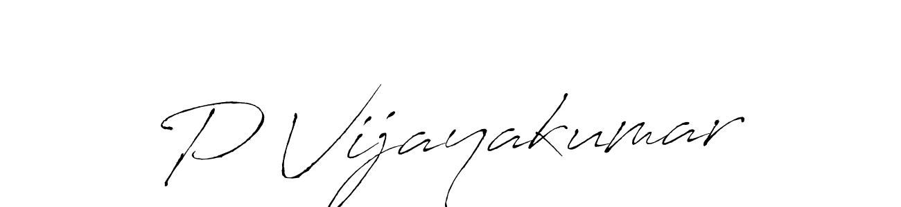 This is the best signature style for the P Vijayakumar name. Also you like these signature font (Antro_Vectra). Mix name signature. P Vijayakumar signature style 6 images and pictures png