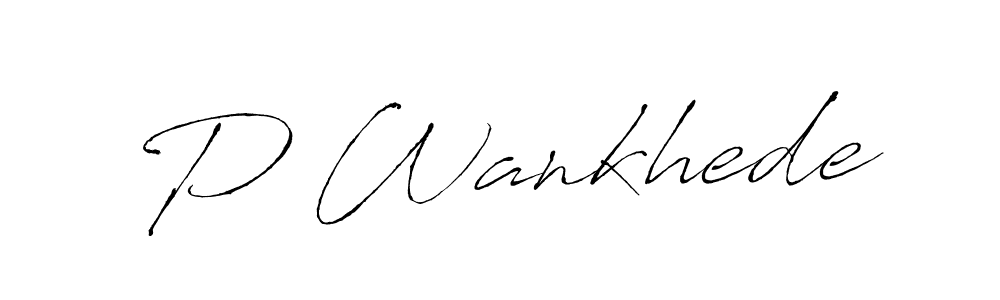 It looks lik you need a new signature style for name P Wankhede. Design unique handwritten (Antro_Vectra) signature with our free signature maker in just a few clicks. P Wankhede signature style 6 images and pictures png