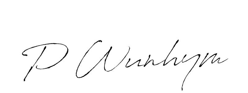 You can use this online signature creator to create a handwritten signature for the name P Wunhym. This is the best online autograph maker. P Wunhym signature style 6 images and pictures png