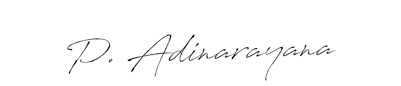 if you are searching for the best signature style for your name P. Adinarayana. so please give up your signature search. here we have designed multiple signature styles  using Antro_Vectra. P. Adinarayana signature style 6 images and pictures png