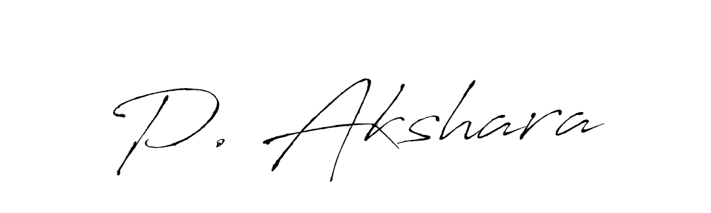 Make a beautiful signature design for name P. Akshara. Use this online signature maker to create a handwritten signature for free. P. Akshara signature style 6 images and pictures png