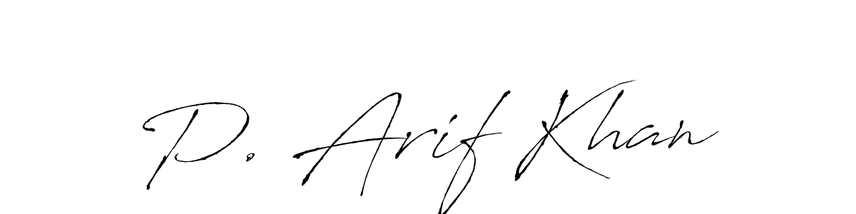 See photos of P. Arif Khan official signature by Spectra . Check more albums & portfolios. Read reviews & check more about Antro_Vectra font. P. Arif Khan signature style 6 images and pictures png