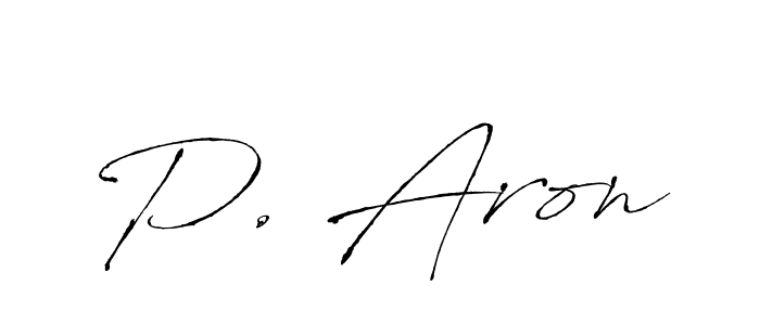 Best and Professional Signature Style for P. Aron. Antro_Vectra Best Signature Style Collection. P. Aron signature style 6 images and pictures png