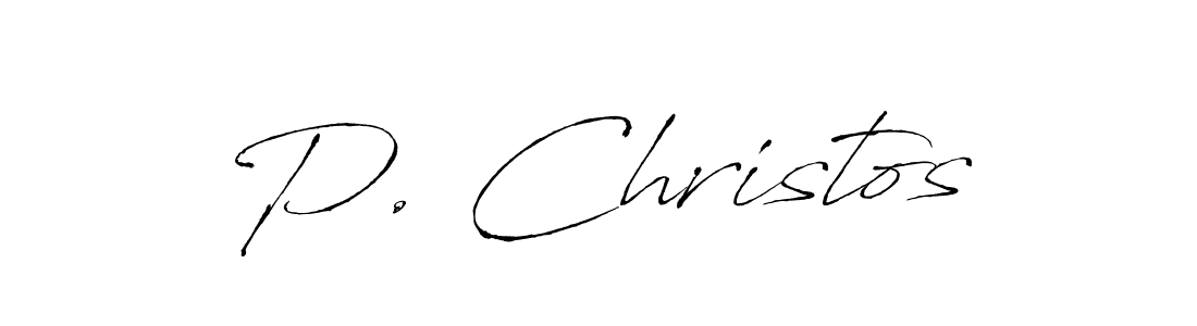 Also You can easily find your signature by using the search form. We will create P. Christos name handwritten signature images for you free of cost using Antro_Vectra sign style. P. Christos signature style 6 images and pictures png