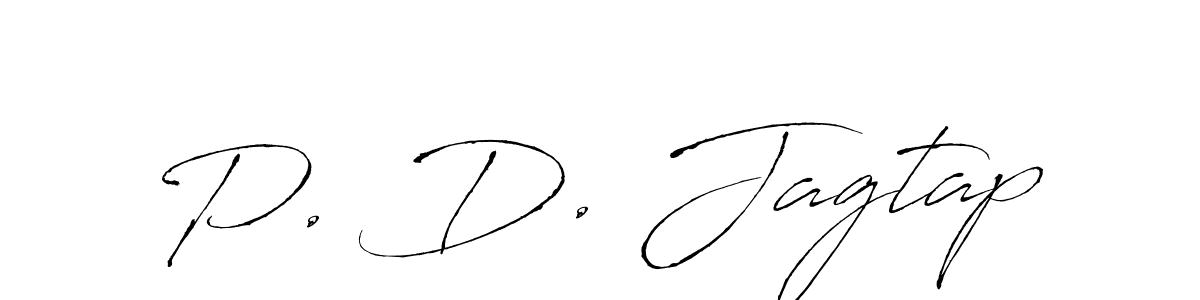 if you are searching for the best signature style for your name P. D. Jagtap. so please give up your signature search. here we have designed multiple signature styles  using Antro_Vectra. P. D. Jagtap signature style 6 images and pictures png