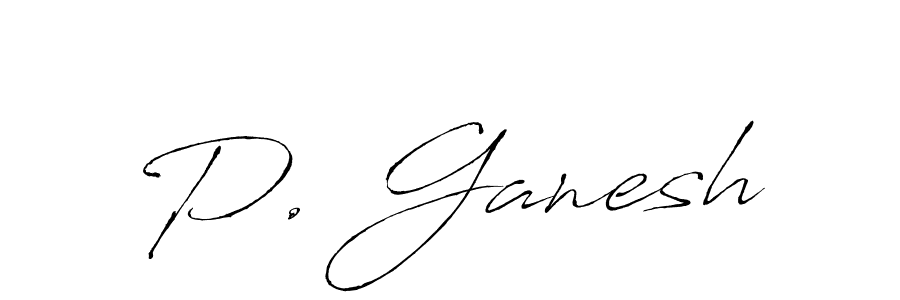 Make a beautiful signature design for name P. Ganesh. Use this online signature maker to create a handwritten signature for free. P. Ganesh signature style 6 images and pictures png