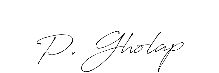 You can use this online signature creator to create a handwritten signature for the name P. Gholap. This is the best online autograph maker. P. Gholap signature style 6 images and pictures png