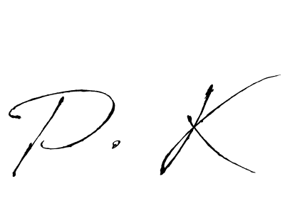 How to make P. K name signature. Use Antro_Vectra style for creating short signs online. This is the latest handwritten sign. P. K signature style 6 images and pictures png