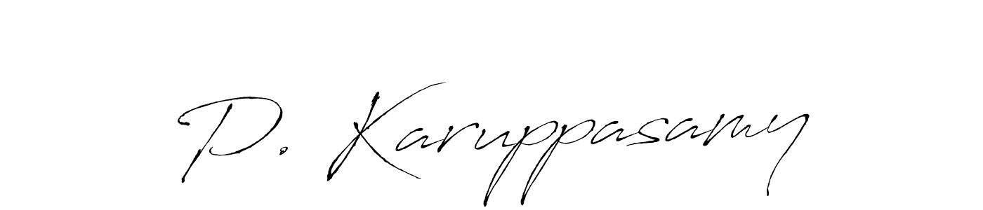 You can use this online signature creator to create a handwritten signature for the name P. Karuppasamy. This is the best online autograph maker. P. Karuppasamy signature style 6 images and pictures png