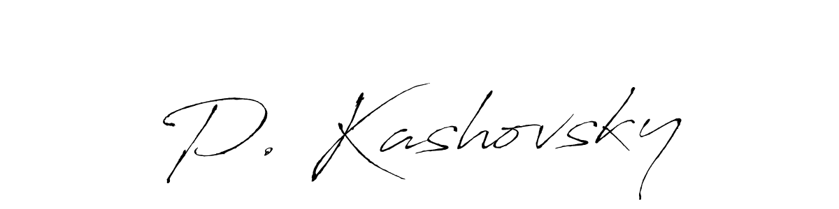 if you are searching for the best signature style for your name P. Kashovsky. so please give up your signature search. here we have designed multiple signature styles  using Antro_Vectra. P. Kashovsky signature style 6 images and pictures png