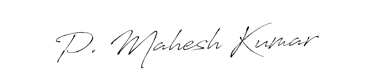 Also You can easily find your signature by using the search form. We will create P. Mahesh Kumar name handwritten signature images for you free of cost using Antro_Vectra sign style. P. Mahesh Kumar signature style 6 images and pictures png