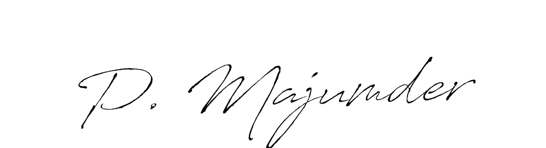 How to Draw P. Majumder signature style? Antro_Vectra is a latest design signature styles for name P. Majumder. P. Majumder signature style 6 images and pictures png