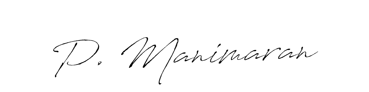 Also You can easily find your signature by using the search form. We will create P. Manimaran name handwritten signature images for you free of cost using Antro_Vectra sign style. P. Manimaran signature style 6 images and pictures png