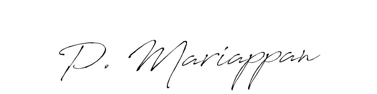 This is the best signature style for the P. Mariappan name. Also you like these signature font (Antro_Vectra). Mix name signature. P. Mariappan signature style 6 images and pictures png