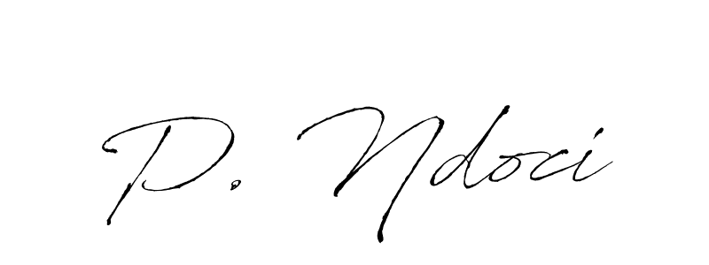 How to Draw P. Ndoci signature style? Antro_Vectra is a latest design signature styles for name P. Ndoci. P. Ndoci signature style 6 images and pictures png