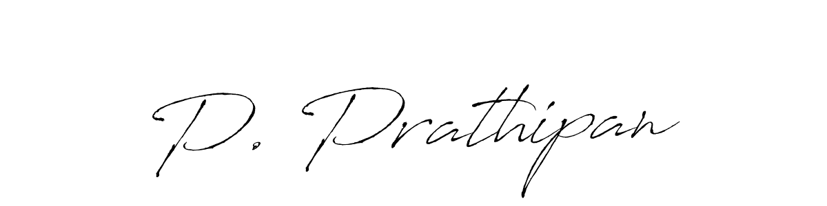 Make a beautiful signature design for name P. Prathipan. With this signature (Antro_Vectra) style, you can create a handwritten signature for free. P. Prathipan signature style 6 images and pictures png