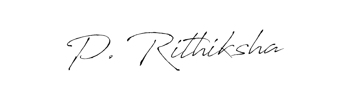 Similarly Antro_Vectra is the best handwritten signature design. Signature creator online .You can use it as an online autograph creator for name P. Rithiksha. P. Rithiksha signature style 6 images and pictures png