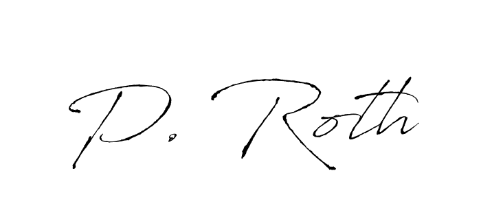 The best way (Antro_Vectra) to make a short signature is to pick only two or three words in your name. The name P. Roth include a total of six letters. For converting this name. P. Roth signature style 6 images and pictures png