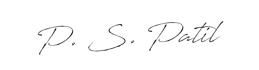 Also we have P. S. Patil name is the best signature style. Create professional handwritten signature collection using Antro_Vectra autograph style. P. S. Patil signature style 6 images and pictures png