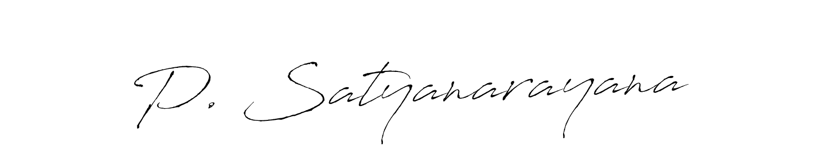 How to make P. Satyanarayana signature? Antro_Vectra is a professional autograph style. Create handwritten signature for P. Satyanarayana name. P. Satyanarayana signature style 6 images and pictures png