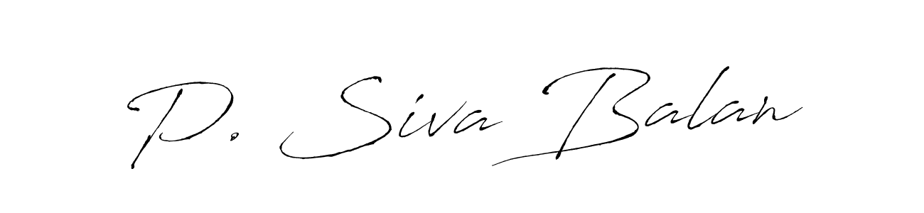 How to make P. Siva Balan signature? Antro_Vectra is a professional autograph style. Create handwritten signature for P. Siva Balan name. P. Siva Balan signature style 6 images and pictures png