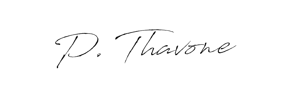 if you are searching for the best signature style for your name P. Thavone. so please give up your signature search. here we have designed multiple signature styles  using Antro_Vectra. P. Thavone signature style 6 images and pictures png
