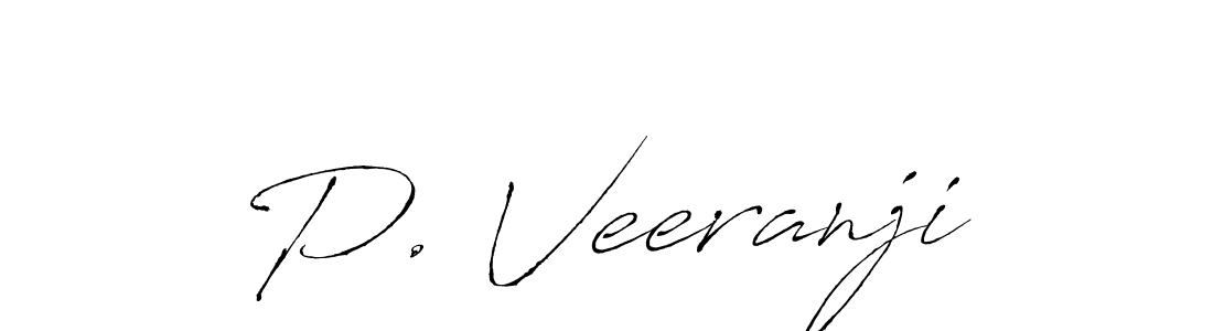 Best and Professional Signature Style for P. Veeranji. Antro_Vectra Best Signature Style Collection. P. Veeranji signature style 6 images and pictures png