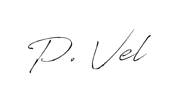 Similarly Antro_Vectra is the best handwritten signature design. Signature creator online .You can use it as an online autograph creator for name P. Vel. P. Vel signature style 6 images and pictures png