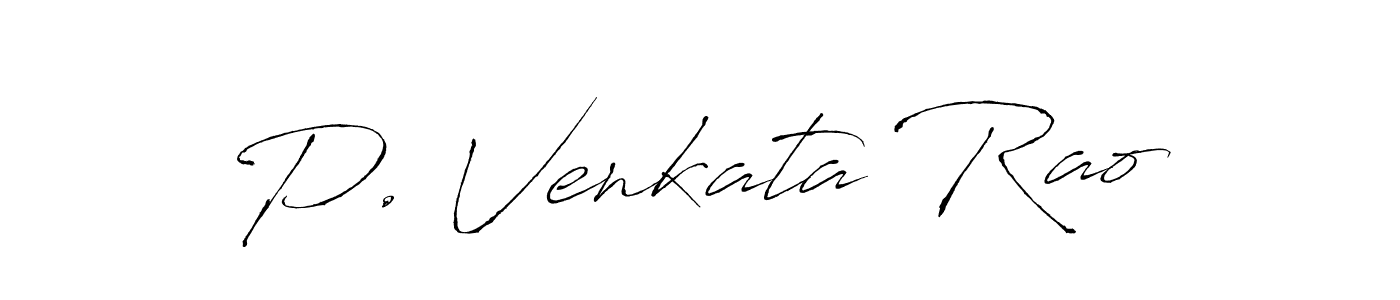You should practise on your own different ways (Antro_Vectra) to write your name (P. Venkata Rao) in signature. don't let someone else do it for you. P. Venkata Rao signature style 6 images and pictures png