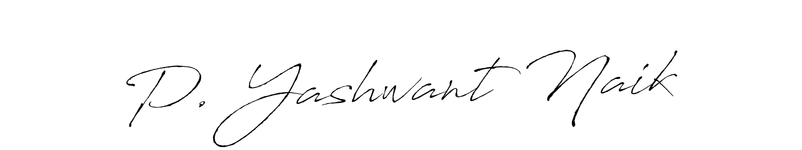 You can use this online signature creator to create a handwritten signature for the name P. Yashwant Naik. This is the best online autograph maker. P. Yashwant Naik signature style 6 images and pictures png