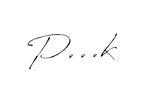 How to make P...k signature? Antro_Vectra is a professional autograph style. Create handwritten signature for P...k name. P...k signature style 6 images and pictures png