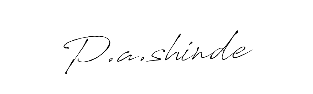 It looks lik you need a new signature style for name P.a.shinde. Design unique handwritten (Antro_Vectra) signature with our free signature maker in just a few clicks. P.a.shinde signature style 6 images and pictures png