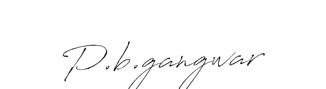 Make a beautiful signature design for name P.b.gangwar. Use this online signature maker to create a handwritten signature for free. P.b.gangwar signature style 6 images and pictures png