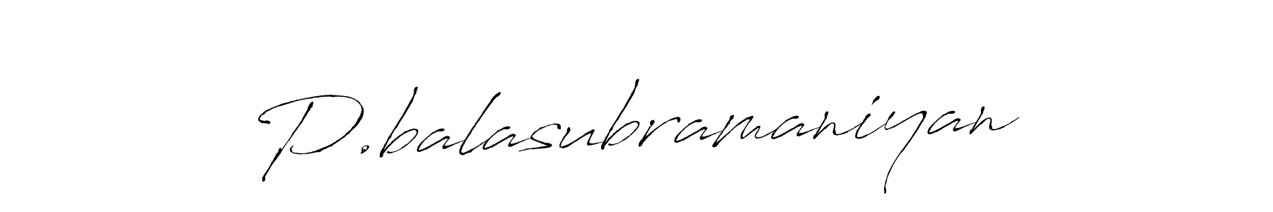 Make a beautiful signature design for name P.balasubramaniyan. Use this online signature maker to create a handwritten signature for free. P.balasubramaniyan signature style 6 images and pictures png