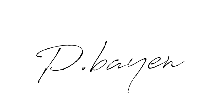 if you are searching for the best signature style for your name P.bayen. so please give up your signature search. here we have designed multiple signature styles  using Antro_Vectra. P.bayen signature style 6 images and pictures png