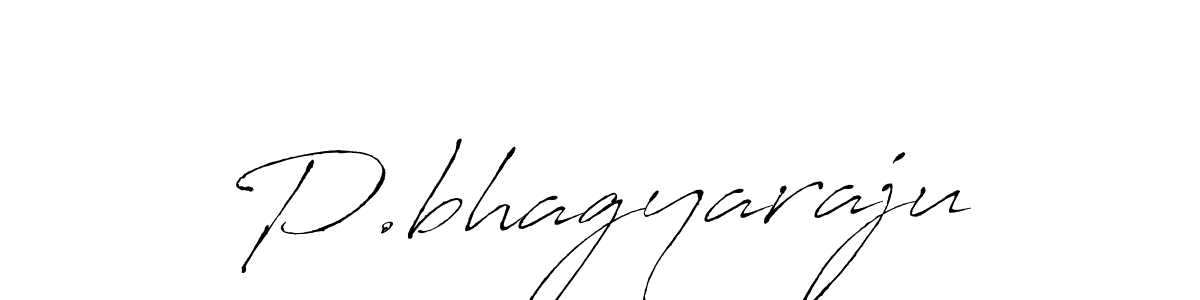 Make a beautiful signature design for name P.bhagyaraju. With this signature (Antro_Vectra) style, you can create a handwritten signature for free. P.bhagyaraju signature style 6 images and pictures png