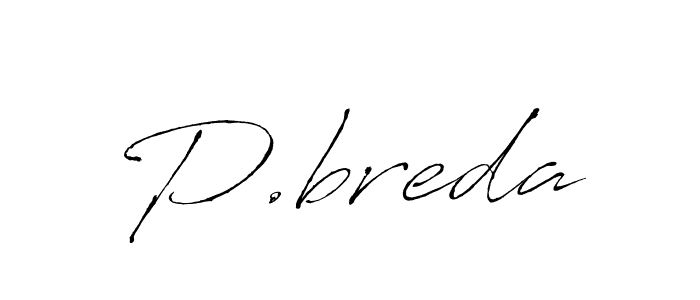 Also we have P.breda name is the best signature style. Create professional handwritten signature collection using Antro_Vectra autograph style. P.breda signature style 6 images and pictures png