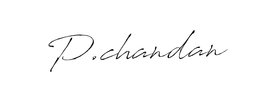 Best and Professional Signature Style for P.chandan. Antro_Vectra Best Signature Style Collection. P.chandan signature style 6 images and pictures png