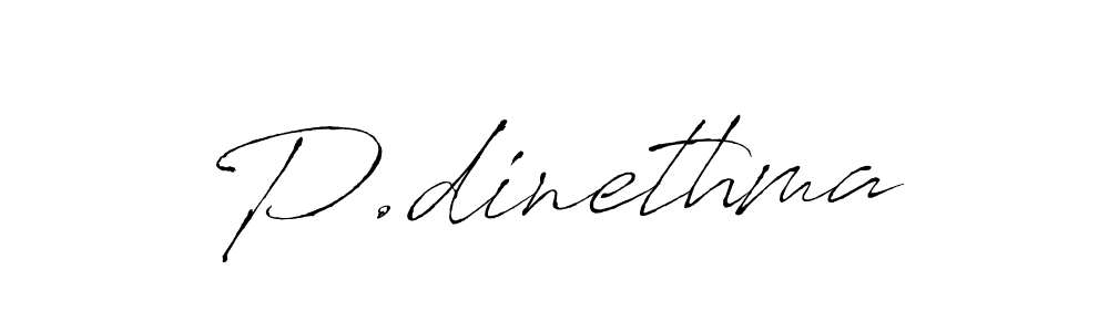 You should practise on your own different ways (Antro_Vectra) to write your name (P.dinethma) in signature. don't let someone else do it for you. P.dinethma signature style 6 images and pictures png