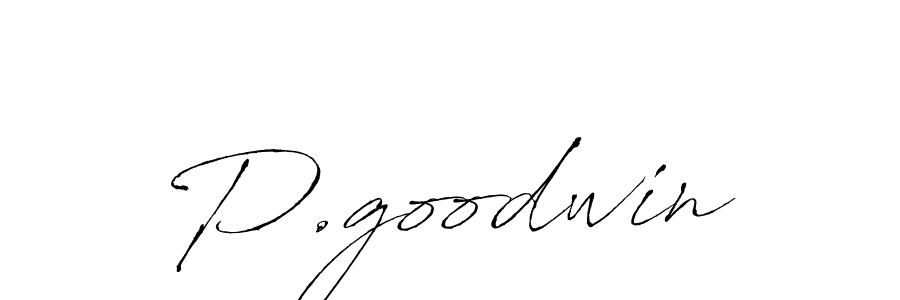 The best way (Antro_Vectra) to make a short signature is to pick only two or three words in your name. The name P.goodwin include a total of six letters. For converting this name. P.goodwin signature style 6 images and pictures png