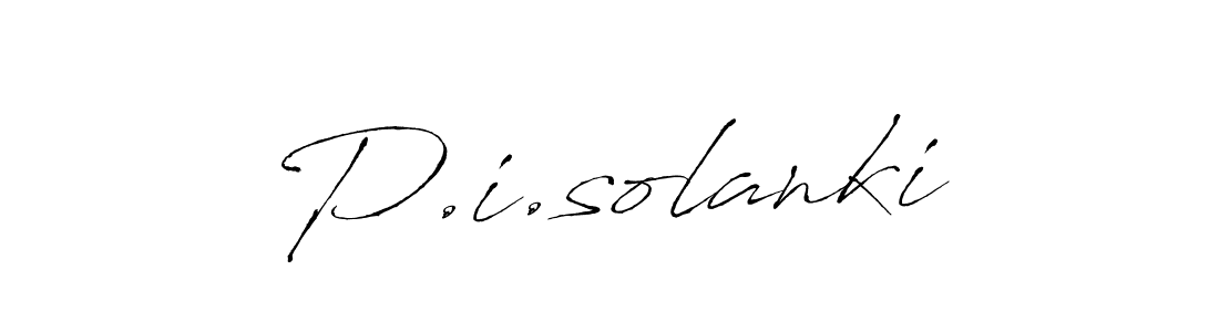 You should practise on your own different ways (Antro_Vectra) to write your name (P.i.solanki) in signature. don't let someone else do it for you. P.i.solanki signature style 6 images and pictures png