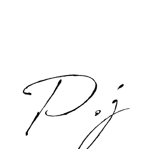 Also You can easily find your signature by using the search form. We will create P.j name handwritten signature images for you free of cost using Antro_Vectra sign style. P.j signature style 6 images and pictures png