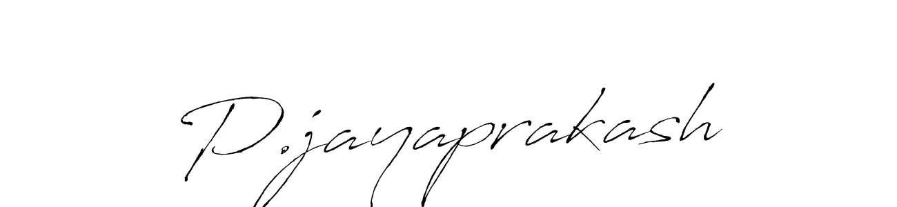 Use a signature maker to create a handwritten signature online. With this signature software, you can design (Antro_Vectra) your own signature for name P.jayaprakash. P.jayaprakash signature style 6 images and pictures png