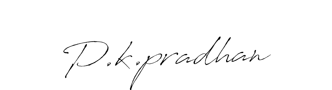 Make a beautiful signature design for name P.k.pradhan. Use this online signature maker to create a handwritten signature for free. P.k.pradhan signature style 6 images and pictures png