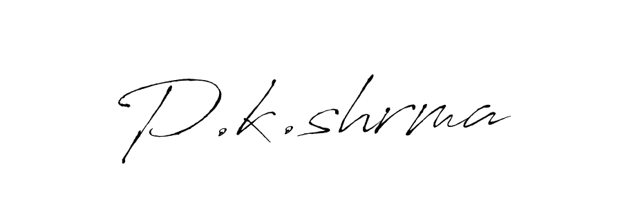 Use a signature maker to create a handwritten signature online. With this signature software, you can design (Antro_Vectra) your own signature for name P.k.shrma. P.k.shrma signature style 6 images and pictures png