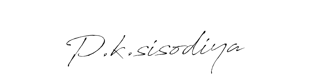 How to Draw P.k.sisodiya signature style? Antro_Vectra is a latest design signature styles for name P.k.sisodiya. P.k.sisodiya signature style 6 images and pictures png