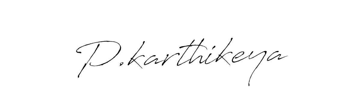 Make a beautiful signature design for name P.karthikeya. Use this online signature maker to create a handwritten signature for free. P.karthikeya signature style 6 images and pictures png