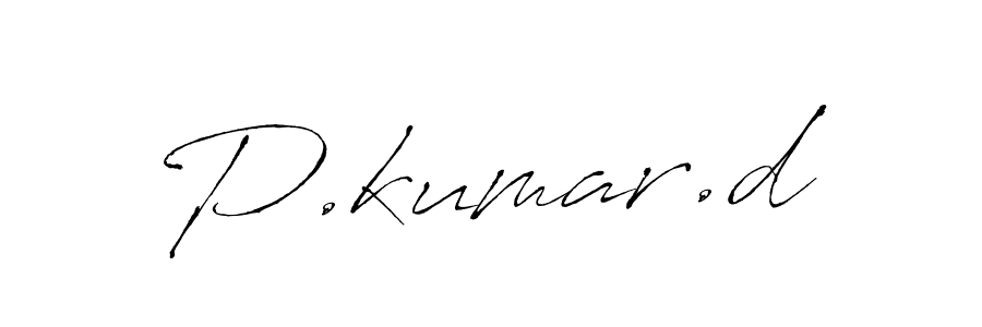 How to make P.kumar.d signature? Antro_Vectra is a professional autograph style. Create handwritten signature for P.kumar.d name. P.kumar.d signature style 6 images and pictures png